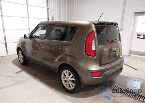 2012 Kia Soul + from USA, damaged, VIN KNDJT2A65C7379521